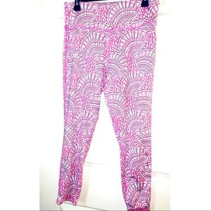 Crown & Ivy Seashell Pattern Leggings Size 0X